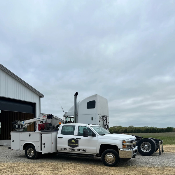 JH Diesel Operational Vehicle for site visit